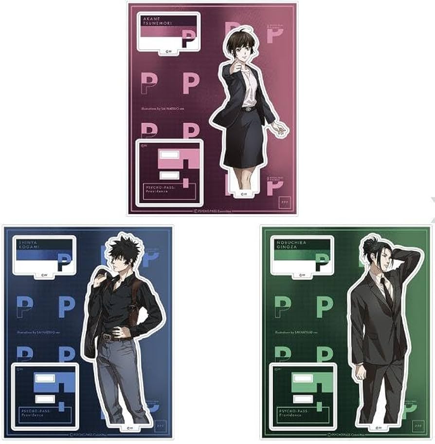 PSYCHO-PASS ジオラマ アクリルスタンド セット 狡噛慎也 宜野座伸元 PSYCHO-PASS ジオラマ アクリルスタンド セット 狡噛慎也 宜野座